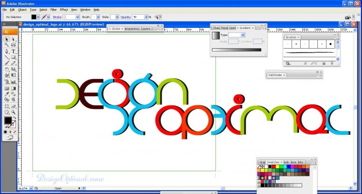 creating a logo in illustrator