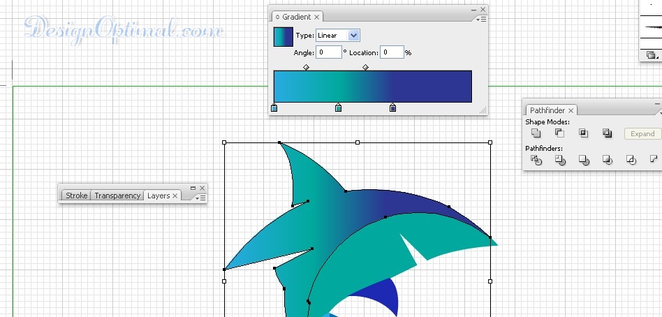 How to Create a Simple and Elegant Shark Logo in Adobe Illustrator ...