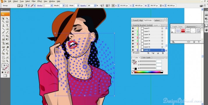 How to Create a Cool Pop Art Poster using Adobe Illustrator - DesignOptimal