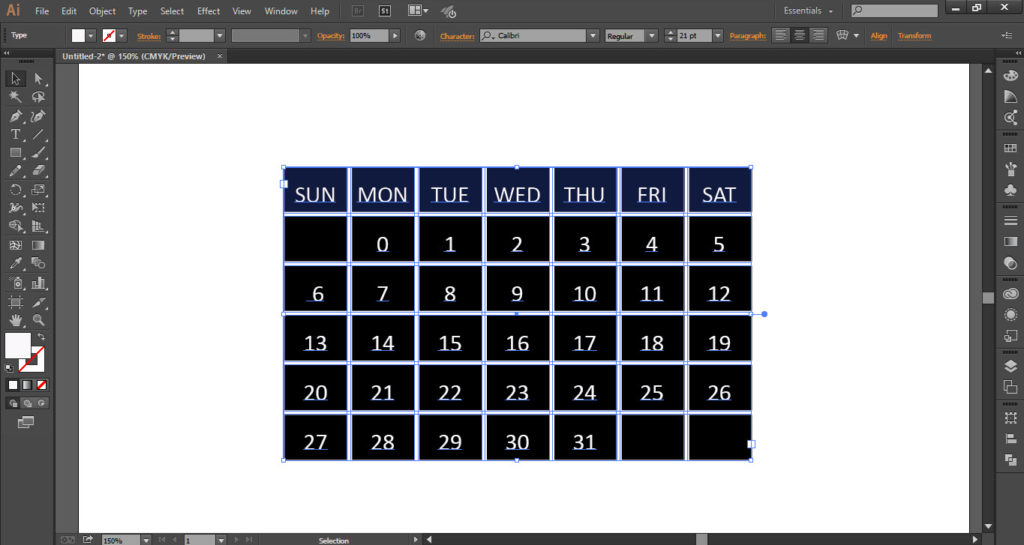 adobe illustrator calendar wizard download